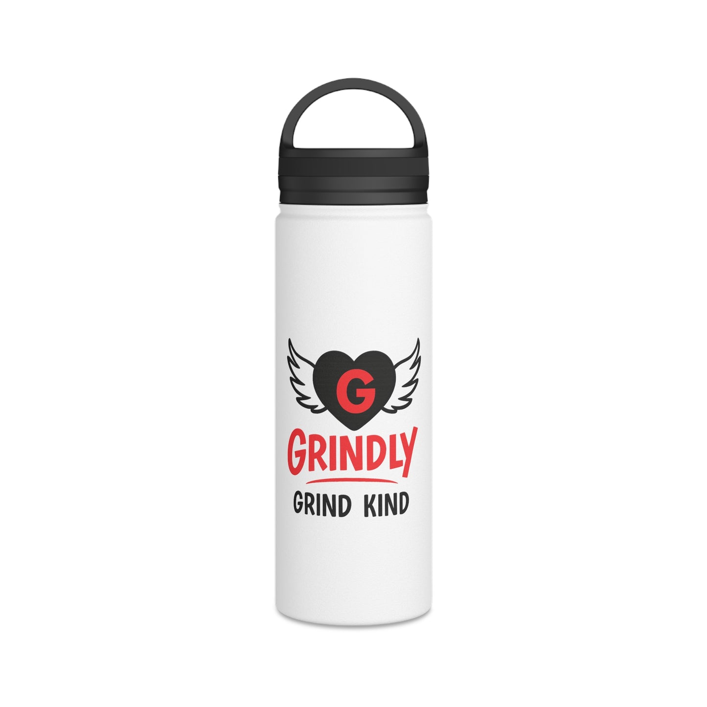 Water Bottle - Keep Hydrated on the Grind with Handle Lid