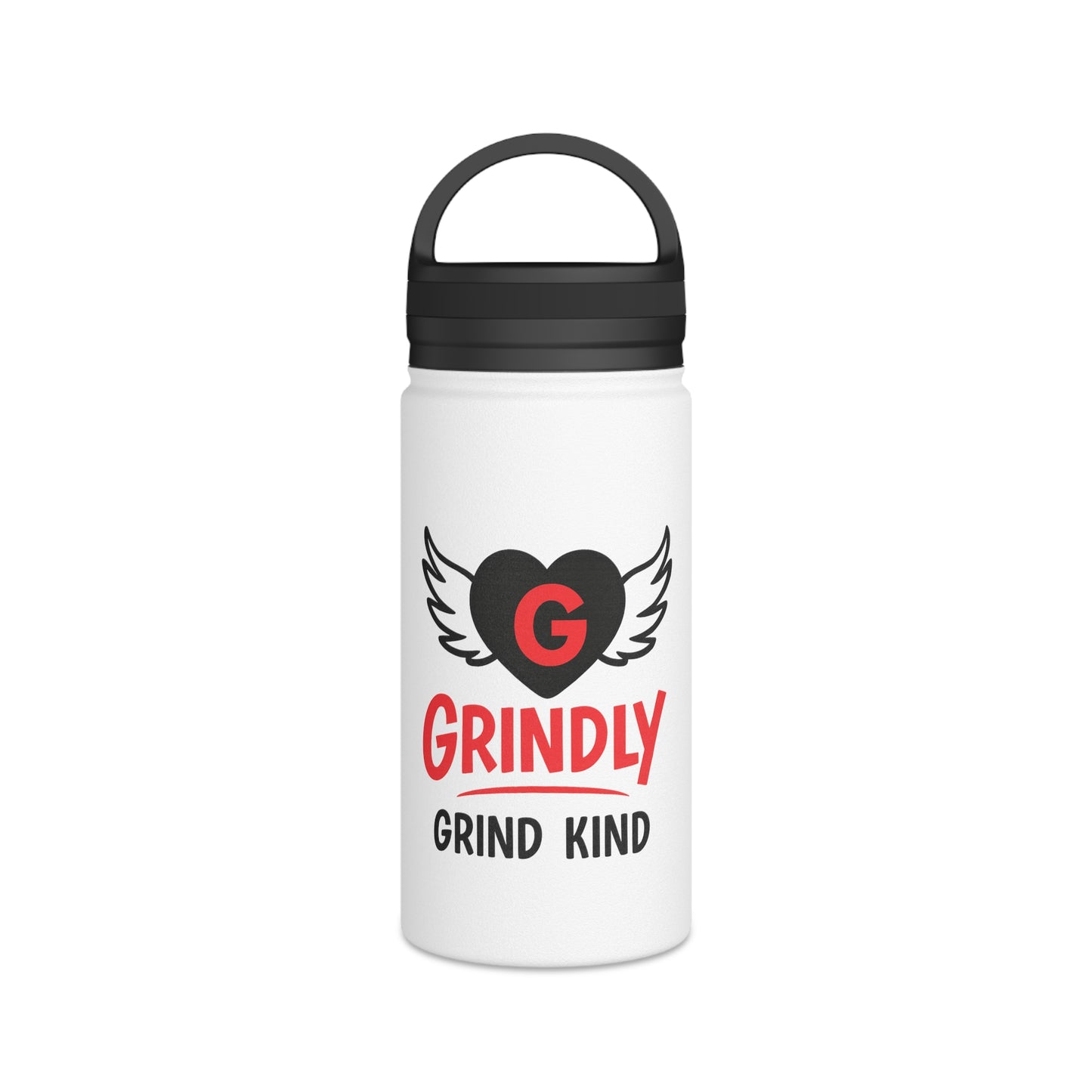 Water Bottle - Keep Hydrated on the Grind with Handle Lid